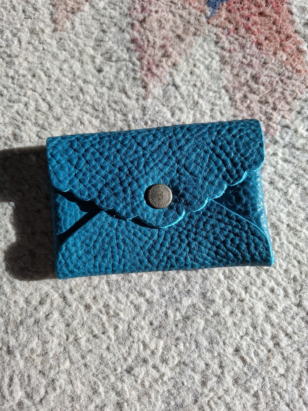 Aquarius 🦄 Portland Leather Large Daisy Wallet NWOT
